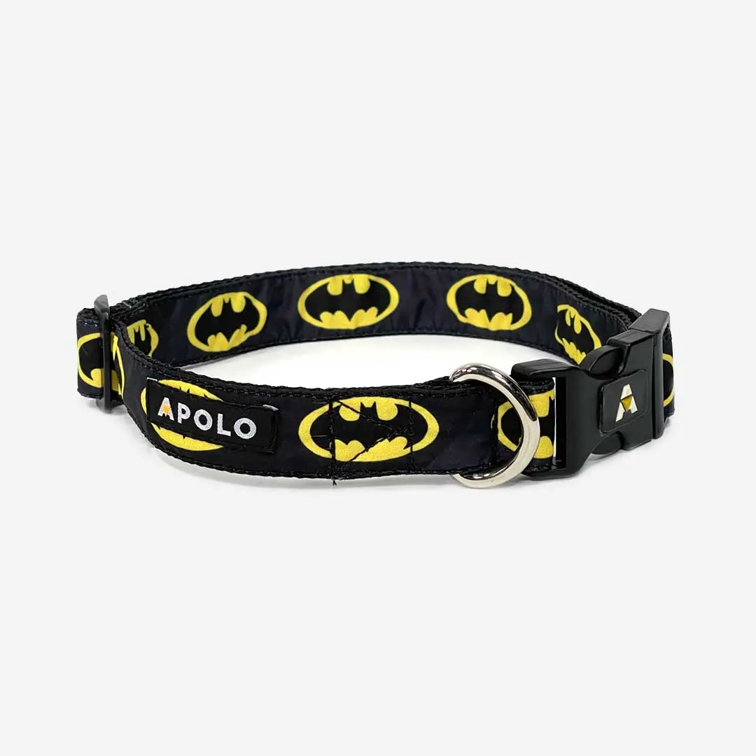 Collares para mascotas con QR antiperdida batman